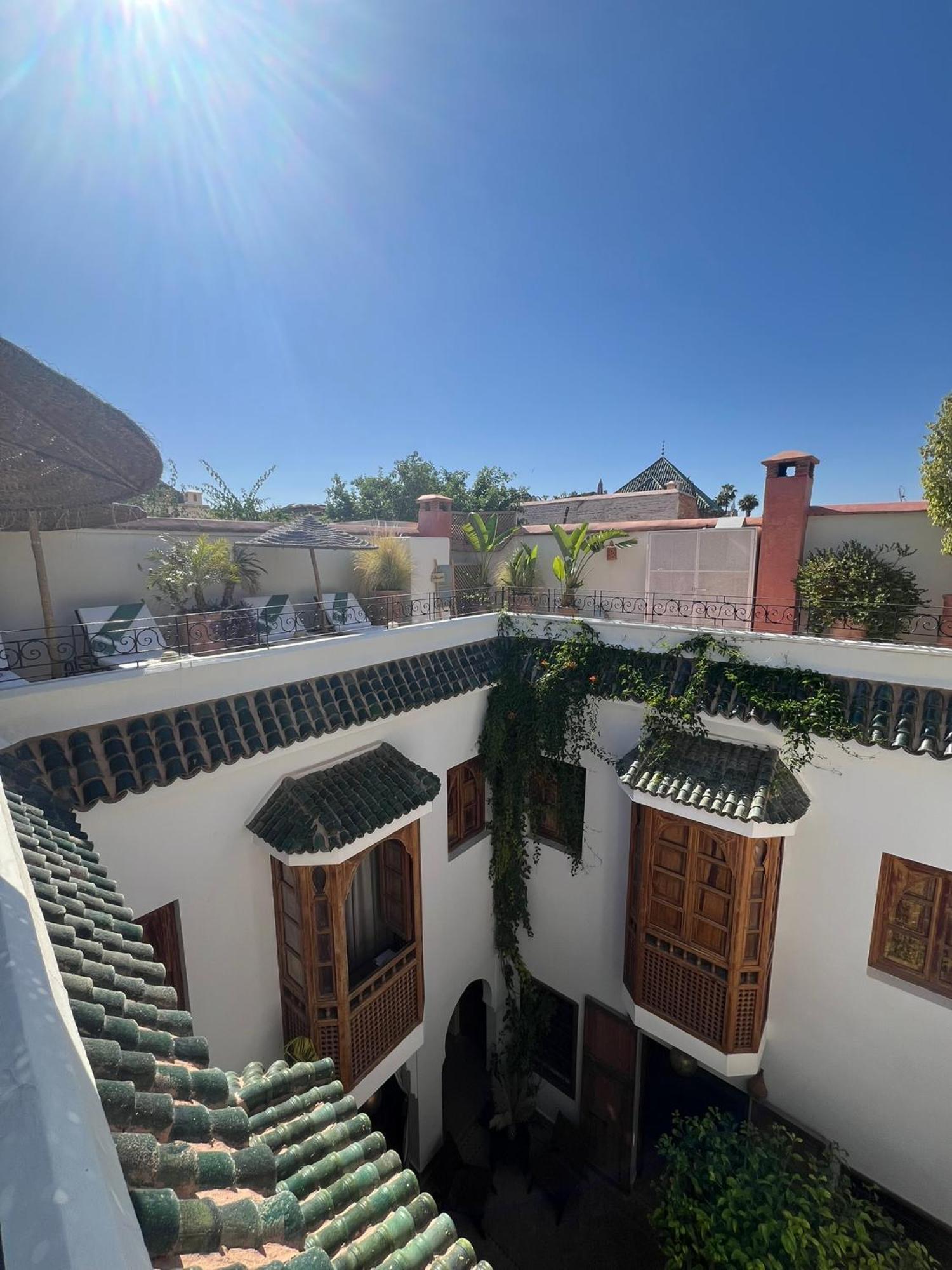 Riad Prive Sadaka Bassin Rooftop Marrakesh Ngoại thất bức ảnh