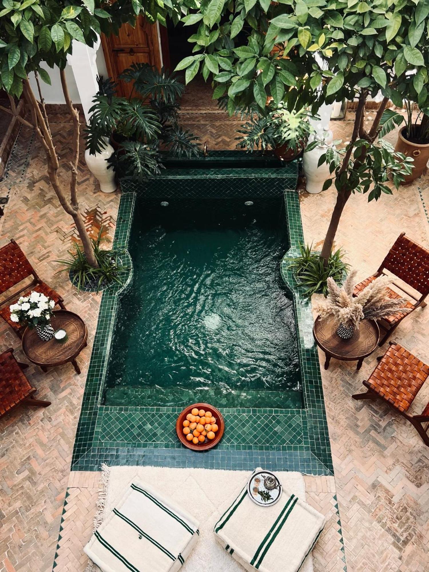 Riad Prive Sadaka Bassin Rooftop Marrakesh Ngoại thất bức ảnh