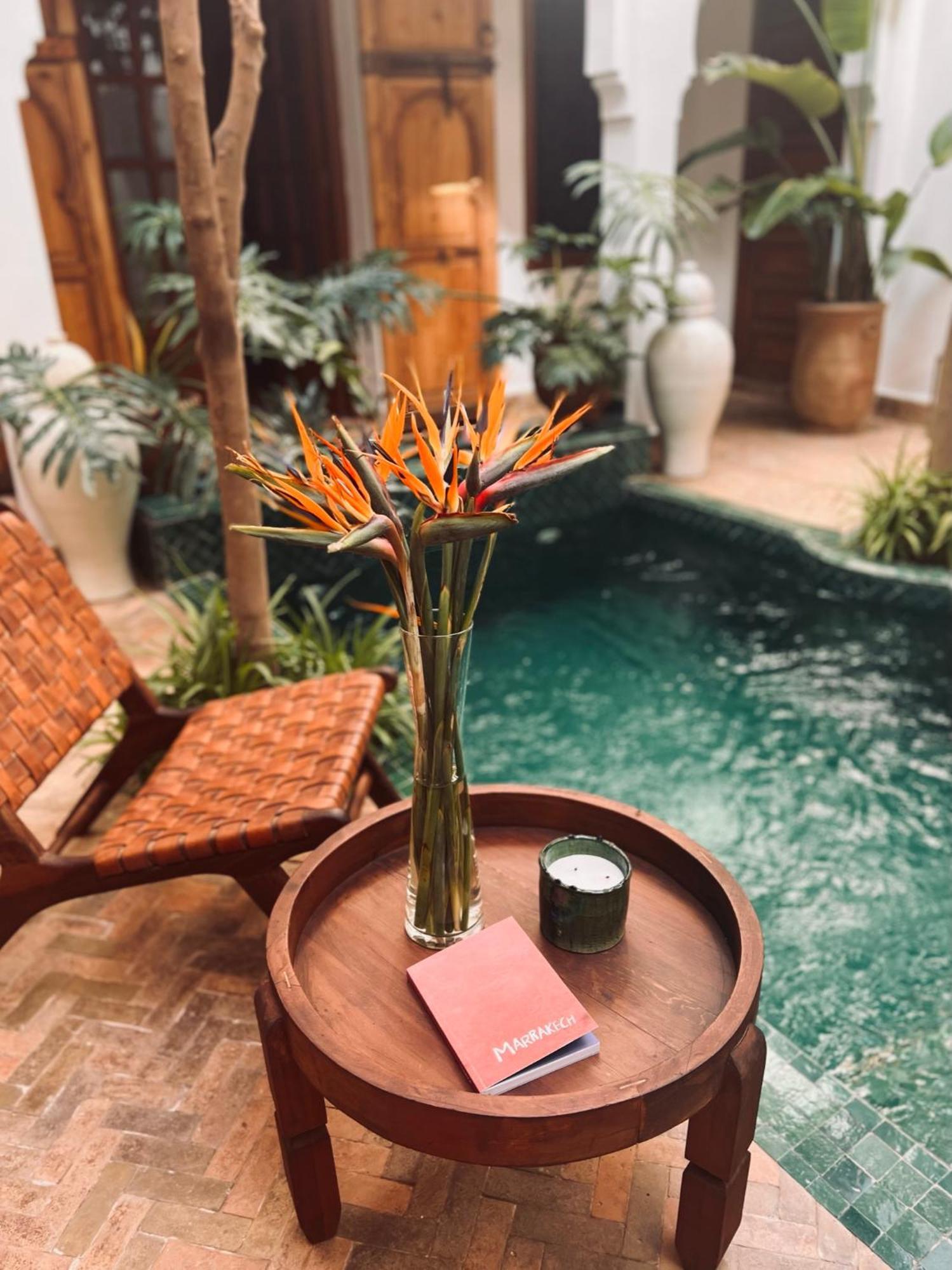 Riad Prive Sadaka Bassin Rooftop Marrakesh Ngoại thất bức ảnh
